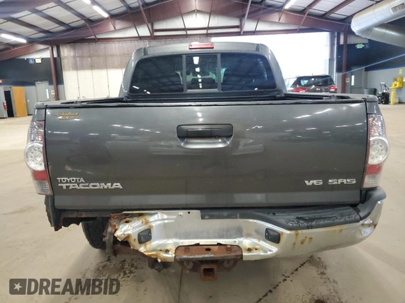 2013 Toyota Tacoma with VIN 3TMLU4ENXDM129430, listed as a Copart auction lot 55740185 with 213,054 mi miles and Clean Title. Bid and sale history available at DreamBid. Image 6.
