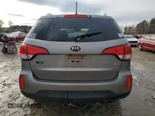 2014 Kia Sorento LX with VIN 5XYKTDA74EG461884, listed as a Copart auction lot 46021015 with 97,411 mi miles and Salvage Title. Bid and sale history available at carsss.com. Image 6.