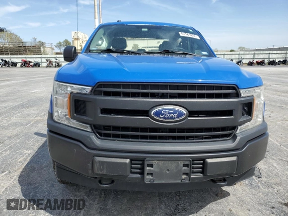 2018 Ford F-150 XL with VIN 1FTEX1EB9JKC29431, listed as a Copart auction lot 51161805 with 156,544 mi miles and Salvage Title. Bid and sale history available at carsss.com. Image 5.
