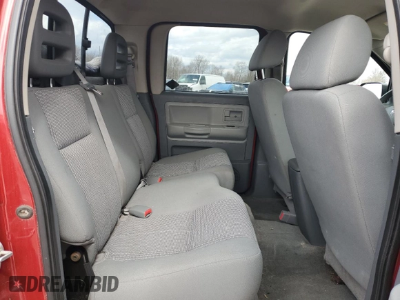 2007 Dodge Dakota SLT with VIN 1D7HW48J87S162047, listed as a Copart auction lot 51101885 with 115,438 mi miles and Salvage Title. Bid and sale history available at carsss.com. Image 11.