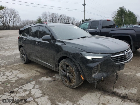 2021 Buick Envision Essence with VIN LRBFZNR42MD086055, listed as a Copart auction lot 45157245 with 101,369 mi miles and Salvage Title. Bid and sale history available at carsss.com. Image 4.
