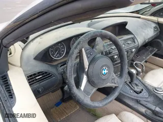 2006 BMW 6 Series 650Ci with VIN WBAEK13406CN76356, listed as a IAAI auction lot 41927866 with 1 mi miles. Bid and sale history available at carsss.com. Image 7.