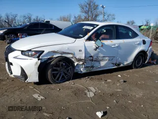 2018 Lexus IS with VIN JTHC81D24J5029933, listed as a Copart auction lot 49922205 with 78,587 mi miles and Salvage Title. Bid and sale history available at carsss.com. Image 1.