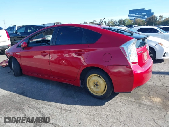 2010 Toyota Prius II with VIN JTDKN3DU0A0020971, listed as a IAAI auction lot 41840570 with 121,155 mi miles. Bid and sale history available at carsss.com. Image 14.