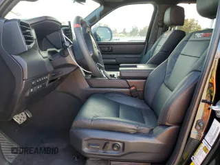 2025 Toyota Sequoia SR5 with VIN 7SVAAABA7SX054053, listed as a Copart auction lot 48164835 with 4,009 mi miles and Salvage Title. Bid and sale history available at carsss.com. Image 7.
