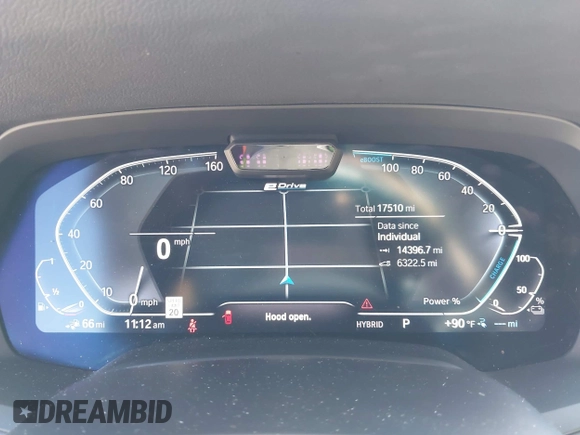 2023 BMW X5 xDrive45e with VIN 5UXTA6C03P9N81846, listed as a IAAI auction lot 42637940 with 17,510 mi miles and . Bid and sale history available at DreamBid. Image 7.