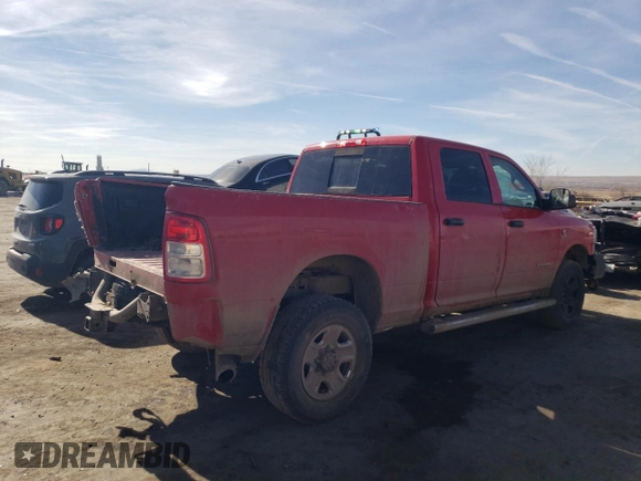 2020 Ram 2500 Tradesman with VIN 3C6UR5CL8LG303657, listed as a Copart auction lot 43077985 with 127,057 mi miles and Non Repairable. Bid and sale history available at carsss.com. Image 3.
