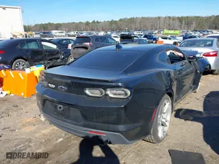 2021 Chevrolet Camaro 1LT with VIN 1G1FB1RSXM0132471, listed as a IAAI auction lot 41617800 with 1 mi miles. Bid and sale history available at carsss.com. Image 4.