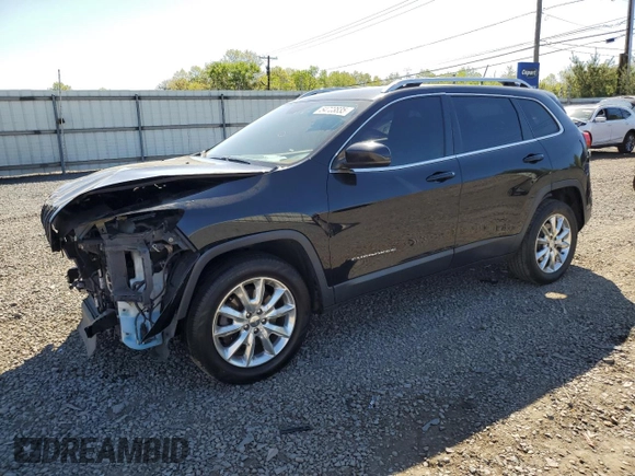 2014 Jeep Cherokee Limited with VIN 1C4PJMDB2EW212398, listed as a Copart auction lot 54723835 with 202,008 mi miles and Salvage title. Bid and sale history available at DreamBid. Image 1.