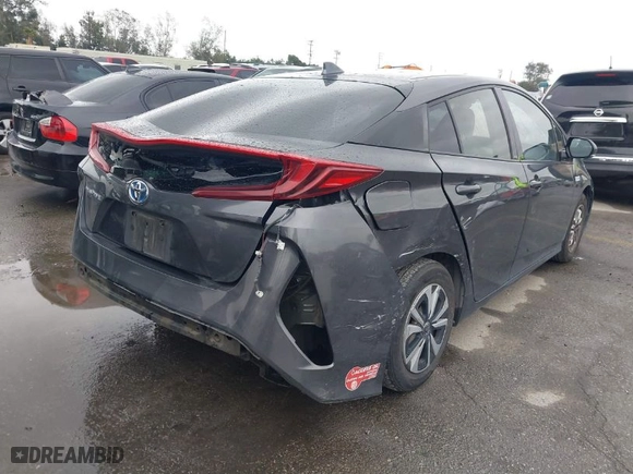 2017 Toyota Prius Prime Plus with VIN JTDKARFP9H3059671, listed as a IAAI auction lot 41813134 with 187,695 mi miles. Bid and sale history available at carsss.com. Image 4.