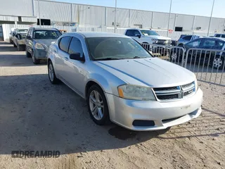 2012 Dodge Avenger SE with VIN 1C3CDZAG3CN291123, listed as a IAAI auction lot 41861036 with 114,607 mi miles and . Bid and sale history available at DreamBid. Image 1.