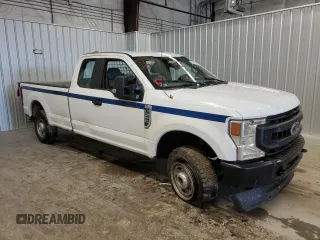 2022 Ford F-250 XL with VIN 1FT7X2B67NEF13442, listed as a Copart auction lot 79083784 with Not Provided miles and Salvage Title. Bid and sale history available at DreamBid. Image 4.