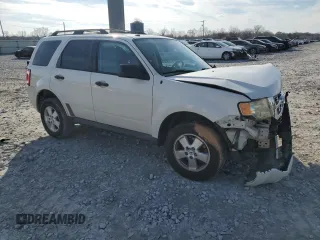 2011 Ford Escape XLT with VIN 1FMCU0D71BKB35466, listed as a Copart auction lot 43057895 with 298,662 mi miles and Salvage Title. Bid and sale history available at carsss.com. Image 4.