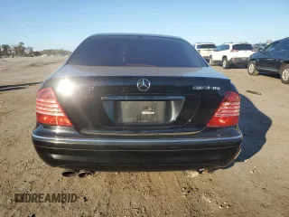2005 Mercedes-Benz S 55 AMG with VIN WDBNG74JX5A437694, listed as a Copart auction lot 77256364 with 178,716 mi miles and Clean Title. Bid and sale history available at DreamBid. Image 6.