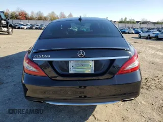 2015 Mercedes-Benz CLS 550 with VIN WDDLJ7DB0FA140847, listed as a Copart auction lot 81821984 with 134,692 mi miles and Salvage title. Bid and sale history available at DreamBid. Image 6.