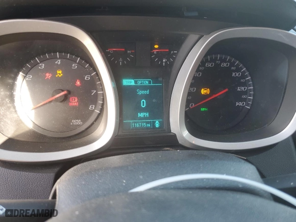 2015 Chevrolet Equinox LT with VIN 2GNALBEK3F1146012, listed as a Copart auction lot 52377875 with 116,715 mi miles and Salvage Title. Bid and sale history available at carsss.com. Image 9.