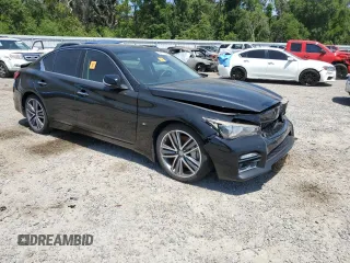 2015 Infiniti Q50 Premium z VIN JN1BV7AP7FM340202, wystawiony jako Copart lot #52777575 z przebiegiem 70 023 mil mil oraz Szkoda całkowita • Salvage title. Historia ofert i sprzedaży dostępna na DreamBid. Obrazek 4.