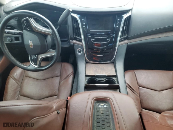 2016 Cadillac Escalade Premium Collection with VIN 1GYS3CKJ1GR271401, listed as a Copart auction lot 50048405 with 0 mi miles and Salvage Title. Bid and sale history available at carsss.com. Image 8.