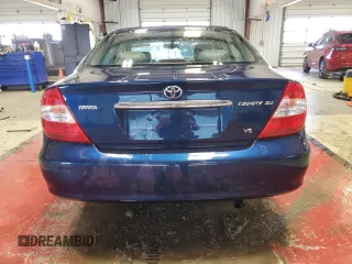 2004 Toyota Camry LE with VIN 4T1BF32K64U072368, listed as a Copart auction lot 51821965 with 136,646 mi miles and Salvage Title. Bid and sale history available at DreamBid. Image 6.
