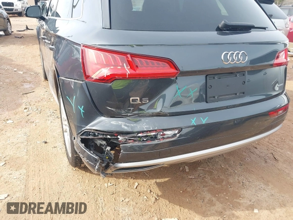 2019 Audi Q5 Prestige with VIN WA1CNAFY2K2023587, listed as a IAAI auction lot 41059294 with 54,591 mi miles. Bid and sale history available at carsss.com. Image 6.