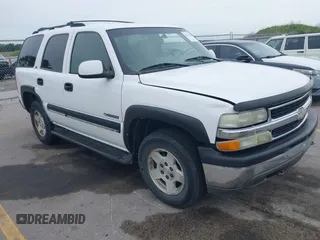 2001 Chevrolet Tahoe LT with VIN 1GNEK13TX1R153520, listed as a IAAI auction lot 42520426 with 303,643 mi miles and . Bid and sale history available at DreamBid. Image 1.