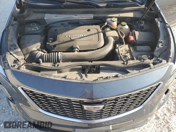 2021 Cadillac XT4 AWD Luxury with VIN 1GYFZBR43MF004722, listed as a Copart auction lot 80326714 with 45,046 mi miles and Salvage Title. Bid and sale history available at carsss.com. Image 12.