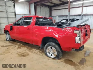 2023 Chevrolet Silverado 1500 LT with VIN 3GCUDDED7PG357836, listed as a Copart auction lot 46102895 with 0 mi miles and Non Repairable. Bid and sale history available at carsss.com. Image 2.