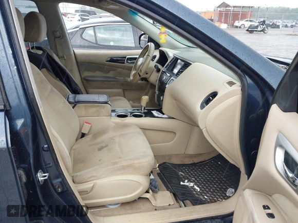 2014 Nissan Pathfinder S z VIN 5N1AR2MN6EC688714, wystawiony jako IAAI lot #42397270 z przebiegiem 223 383 mil mil oraz . Historia ofert i sprzedaży dostępna na DreamBid. Obrazek 5.
