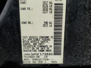 2016 Nissan Altima SV with VIN 1N4AL3AP7GC179886, listed as a Copart auction lot 61406924 with 101,304 mi miles and Clean Title. Bid and sale history available at carsss.com. Image 12.