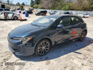 2019 Toyota Corolla Hatchback SE with VIN JTNK4RBE0K3016528, listed as a Copart auction lot 50712035 with 100,181 mi miles and Salvage Title. Bid and sale history available at carsss.com. Image 1.