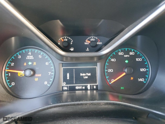 2017 Chevrolet Colorado 2WD WT with VIN 1GCGSBEA5H1279571, listed as a Copart auction lot 48579545 with 49,441 mi miles and Salvage Title. Bid and sale history available at carsss.com. Image 9.
