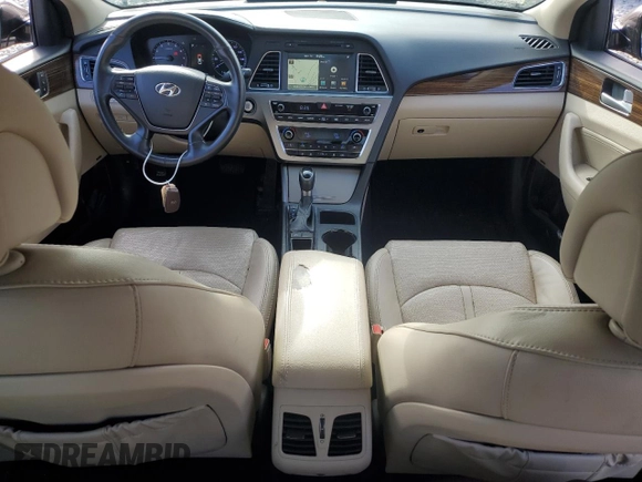 2016 Hyundai Sonata Sport with VIN 5NPE34AF5GH435360, listed as a Copart auction lot 48551875 with 164,036 mi miles and Salvage Title. Bid and sale history available at DreamBid. Image 8.