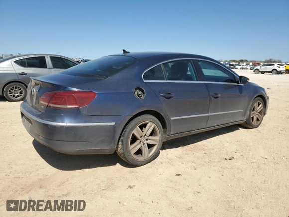 2014 Volkswagen CC Sport with VIN WVWBN7AN8EE528375, listed as a Copart auction lot 48064385 with 137,137 mi miles and Clean Title. Bid and sale history available at carsss.com. Image 3.