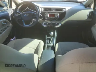2017 Kia Rio EX with VIN KNADN4A30H6071790, listed as a Copart auction lot 80709114 with 75,402 mi miles and Salvage Title. Bid and sale history available at carsss.com. Image 8.