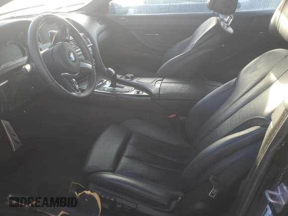 2018 BMW 6 Series 650i with VIN WBA6F5C58JD997138, listed as a Copart auction lot 73667044 with 0 mi miles and Non Repairable. Bid and sale history available at carsss.com. Image 7.