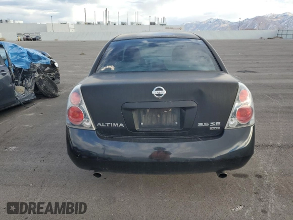 2005 Nissan Altima SL with VIN 1N4BL11D85C394186, listed as a Copart auction lot 80454614 with 176,406 mi miles and Salvage title. Bid and sale history available at DreamBid. Image 6.