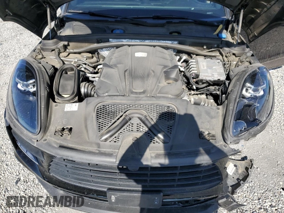 2021 Porsche Macan S with VIN WP1AB2A54MLB32797, listed as a Copart auction lot 57525655 with 30,031 mi miles and Salvage title. Bid and sale history available at DreamBid. Image 12.