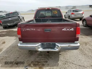 2001 Dodge Dakota Sport z VIN 1B7GG22N81S152399, wystawiony jako Copart lot #58543135 z przebiegiem 218 133 mil mil oraz Szkoda całkowita • Salvage title. Historia ofert i sprzedaży dostępna na DreamBid. Obrazek 6.