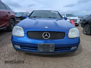 1998 Mercedes-Benz SLK-Class with VIN WDBKK47F9WF069844, listed as a Copart auction lot 51599175 with 109,098 mi miles and Salvage Title. Bid and sale history available at carsss.com. Image 5.