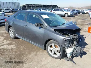 2012 Toyota Corolla L with VIN 2T1BU4EE0CC856062, listed as a IAAI auction lot 41827088 with 127,976 mi miles. Bid and sale history available at carsss.com. Image 1.