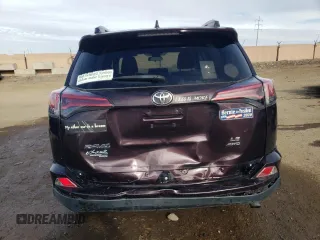 2018 Toyota RAV4 LE with VIN 2T3BFREV4JW699534, listed as a Copart auction lot 87269814 with 80,564 mi miles and Salvage Title. Bid and sale history available at carsss.com. Image 6.