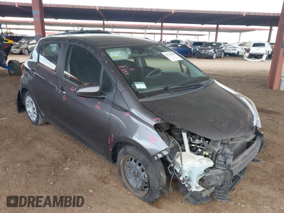 2015 Toyota Yaris L with VIN VNKKTUD36FA032392, listed as a IAAI auction lot 41727506 with 72,261 mi miles and . Bid and sale history available at DreamBid. Image 1.