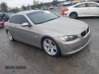 2008 BMW 3 Series 335i with VIN WBAWL73538PX57850, listed as a IAAI auction lot 41988596 with 134,390 mi miles and . Bid and sale history available at carsss.com. Image 1.