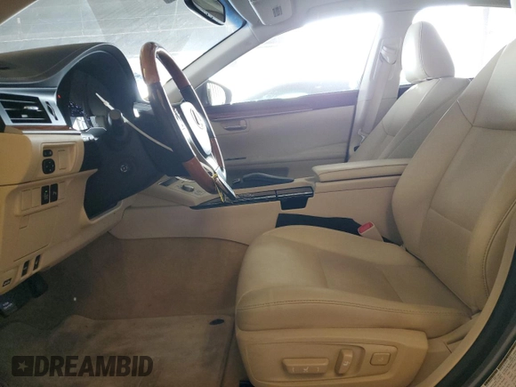 2013 Lexus ES 300h with VIN JTHBW1GG7D2033716, listed as a Copart auction lot 59345095 with 118,394 mi miles and Salvage title. Bid and sale history available at DreamBid. Image 7.