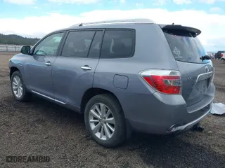 2008 Toyota Highlander Hybrid Limited with VIN JTEEW44A282022558, listed as a IAAI auction lot 41835632 with 161,896 mi miles. Bid and sale history available at carsss.com. Image 3.