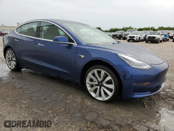 2020 Tesla Model 3 Standard Range Plus with VIN 5YJ3E1EA4LF645858, listed as a Copart auction lot 55291565 with 23,080 mi miles and Clean Title. Bid and sale history available at DreamBid. Image 4.