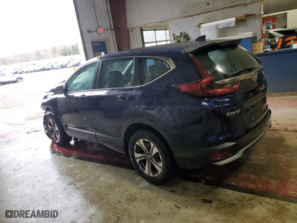 2020 Honda CR-V LX with VIN 2HKRW2H24LH618436, listed as a Copart auction lot 52533205 with 74,829 mi miles and Salvage Title. Bid and sale history available at carsss.com. Image 2.
