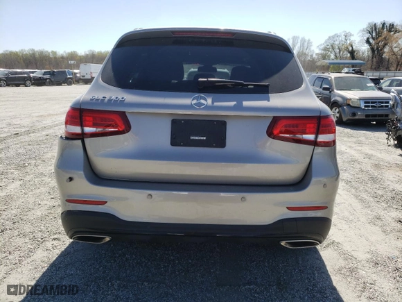 2019 Mercedes-Benz GLC with VIN WDC0G4JB7KV133213, listed as a Copart auction lot 49858235 with 71,832 mi miles and Salvage Title. Bid and sale history available at carsss.com. Image 6.