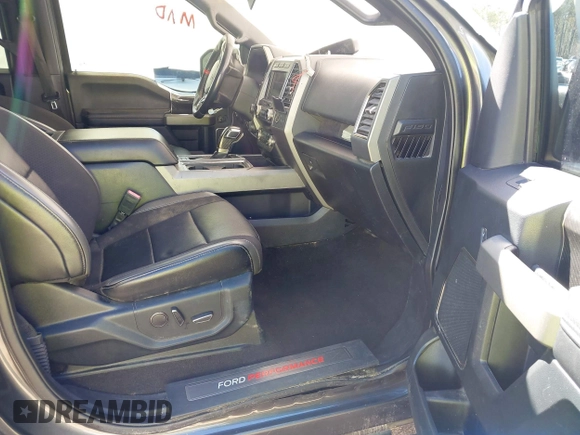 2020 Ford F-150 Raptor with VIN 1FTFW1RG7LFB08650, listed as a IAAI auction lot 40992485 with 102,115 mi miles and . Bid and sale history available at carsss.com. Image 5.