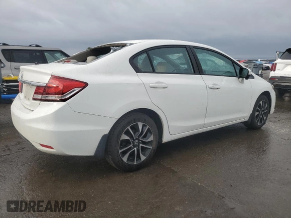 2014 Honda Civic Sedan EX with VIN 2HGFB2F84EH516900, listed as a Copart auction lot 51200885 with 144,798 mi miles and Salvage Title. Bid and sale history available at carsss.com. Image 3.